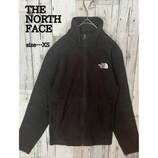 ザノースフェイス(THE NORTH FACE)の人気⭐︎フリース♪ノースフェイス　XS ブラック　パーカー　アウター　古着(その他)