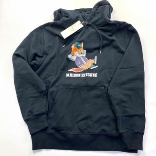 新品 Maison Kitsune チラックスフォックス パッチ パーカー