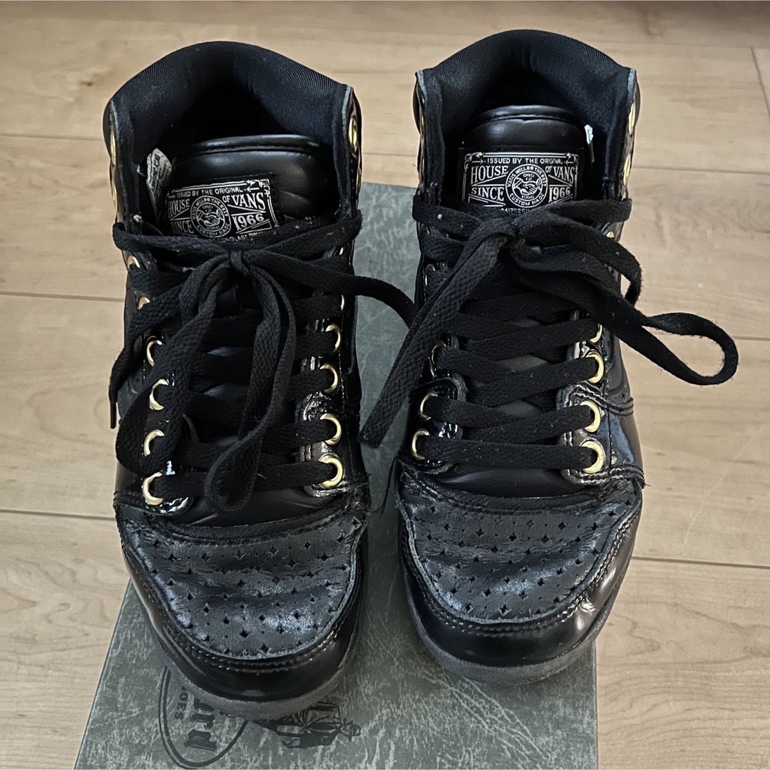 vans スヌーピー スニーカー 23.5センチ 未使用 - 靴