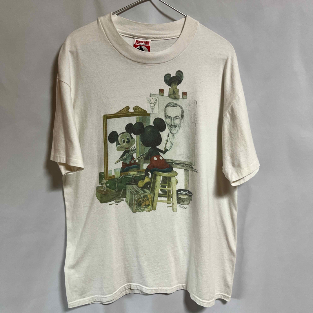 Disney Norman Rockwell parody tee