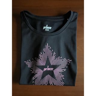 Prince プリンス テニスウェア長袖Tシャツ  MF1009黒ユニセックスM