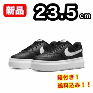 ナイキ(NIKE)の【新品】 NIKE コート ビジョンアルタ DM0113-002 黒 23.5(スニーカー)