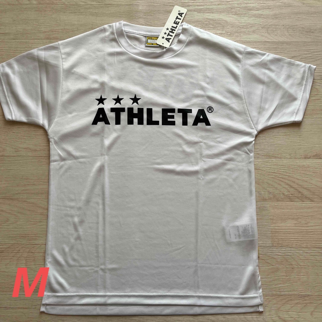 ATHLETA(アスレタ)のATHLETA  新品　プラクティスシャツM スポーツ/アウトドアのサッカー/フットサル(ウェア)の商品写真