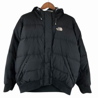 ザノースフェイス(THE NORTH FACE)のSALE///// THE NORTH FACE ノースフェイス ダウンジャケット アウトドア キャンプ アウター 防寒 ブラック (レディース XL) O9875(ダウンジャケット)