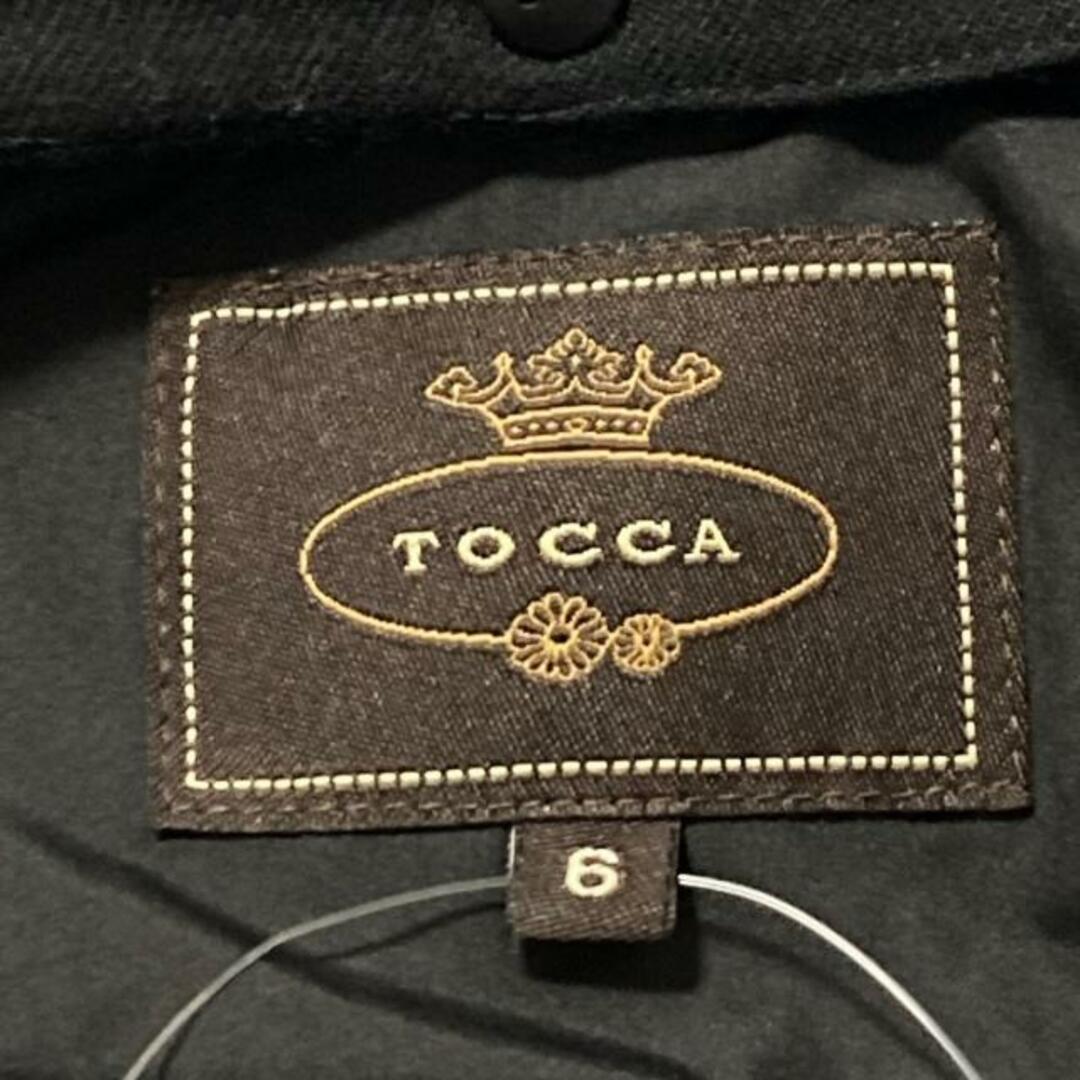 TOCCA(トッカ)のトッカ コート サイズ6 M レディース - 黒 レディースのジャケット/アウター(その他)の商品写真