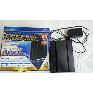 エヌイーシー(NEC)のNEC Aterm Wi-Fiホームルータ PA-WG2600HP3(PC周辺機器)