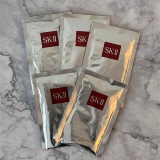 エスケーツー(SK-II)のSK-Ⅱ エスケイツー　未使用フェイスマスク　5枚セット(パック/フェイスマスク)