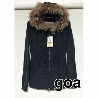 ゴア(goa)のgoa ☆ 新品未使用 タグ付き ファー フード パーカー(パーカー)
