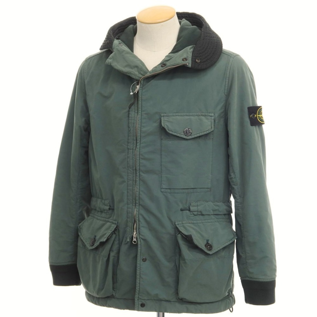 00s イタリア製 STONE ISLAND ナイロン 中綿 ジップ ジャケット古着