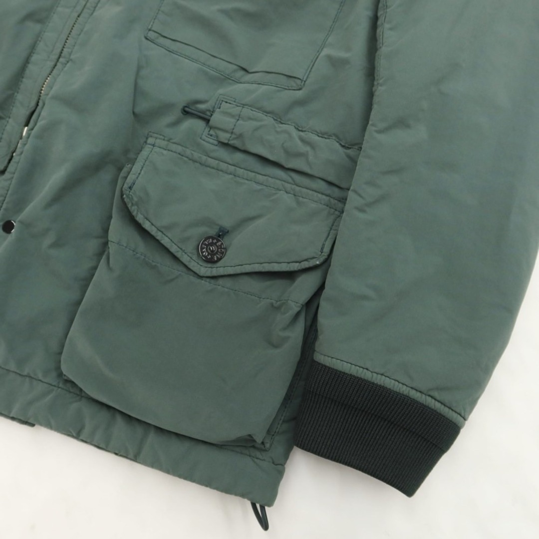 STONE ISLAND(ストーンアイランド)の【中古】ストーンアイランド STONE ISLAND David Light TC With Micropile ポリエステルナイロン ミリタリージャケット ブルゾン グリーン系【サイズS】【メンズ】 メンズのジャケット/アウター(ミリタリージャケット)の商品写真