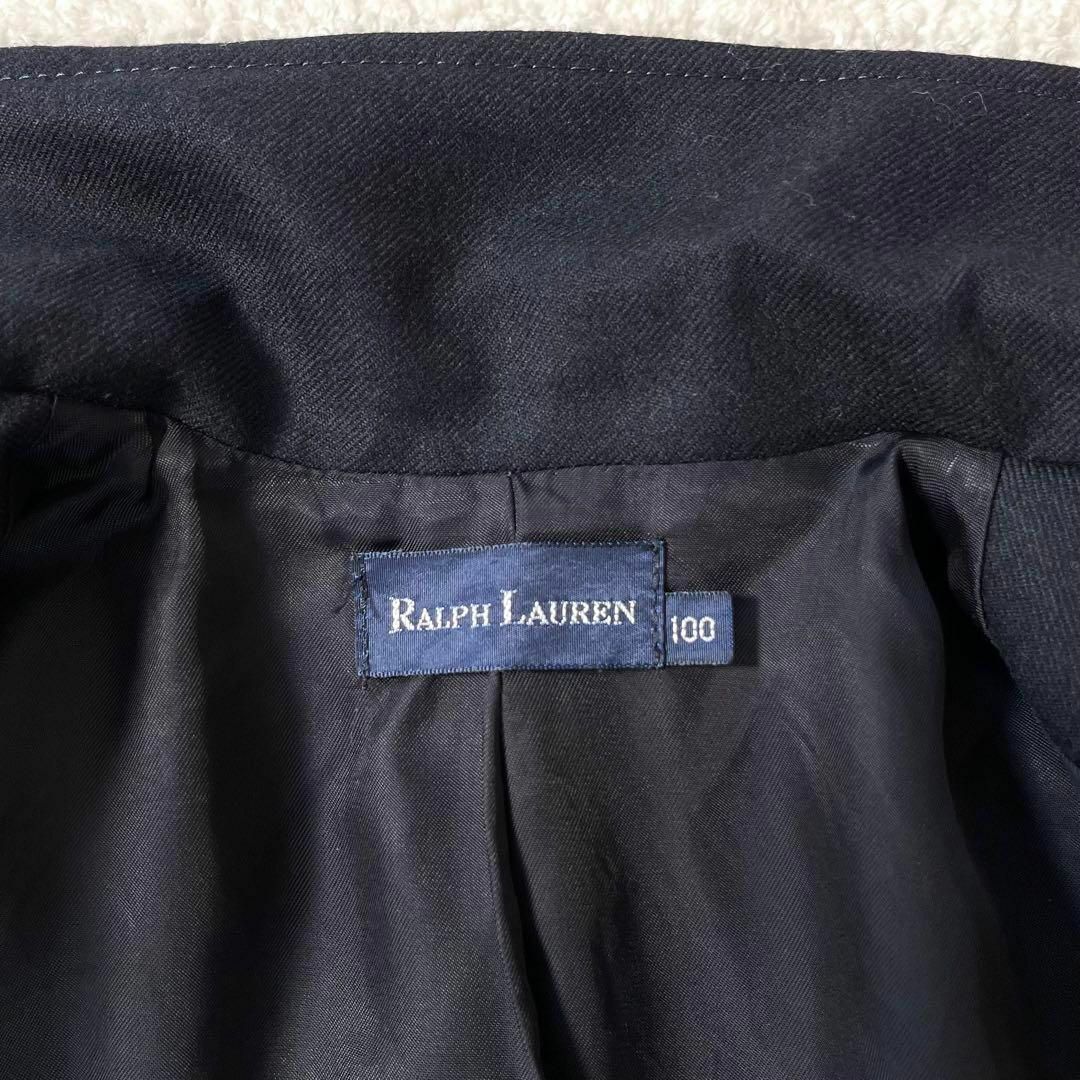 Ralph Lauren(ラルフローレン)の美品 ラルフローレン 紺ブレ ブレザー ジャケット 金ボタン スーツ100cm キッズ/ベビー/マタニティのキッズ服男の子用(90cm~)(ドレス/フォーマル)の商品写真