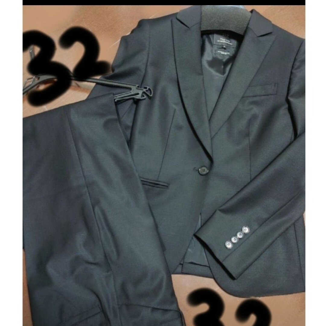 セット23区 パンツ スーツ 黒  サイズ 32 ジャケット おまけ ワンピース