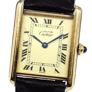 カルティエ(Cartier)のカルティエ CARTIER W1002753 マストタンクLM クォーツ ボーイズ _651797【ev15】(腕時計(アナログ))