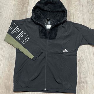 アディダス(adidas)のadidas フードボア　裏起毛ナイロンパーカー(ジャケット/上着)