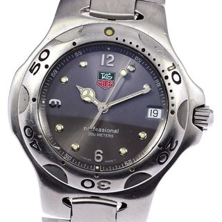 タグホイヤー(TAG Heuer)のベルトジャンク タグホイヤー TAG HEUER WL1111-0 キリウム デイト クォーツ メンズ _774162(腕時計(アナログ))