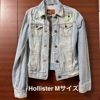 ホリスター(Hollister)のホリスター  激レア　薄手　デニムジャケット　レディース　M(Gジャン/デニムジャケット)