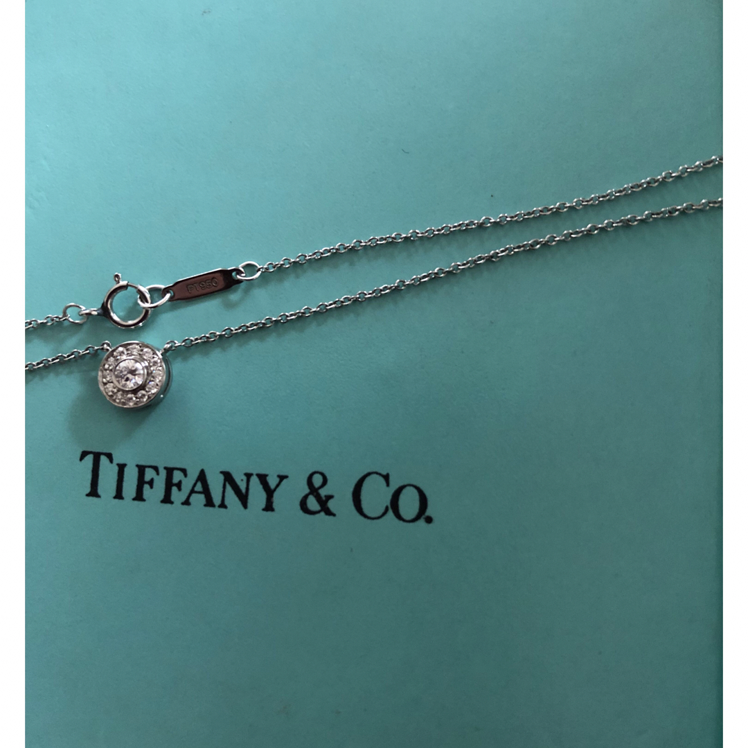 ティファニー TIFFANY＆CO サークレットダイヤネックレス　Pt950