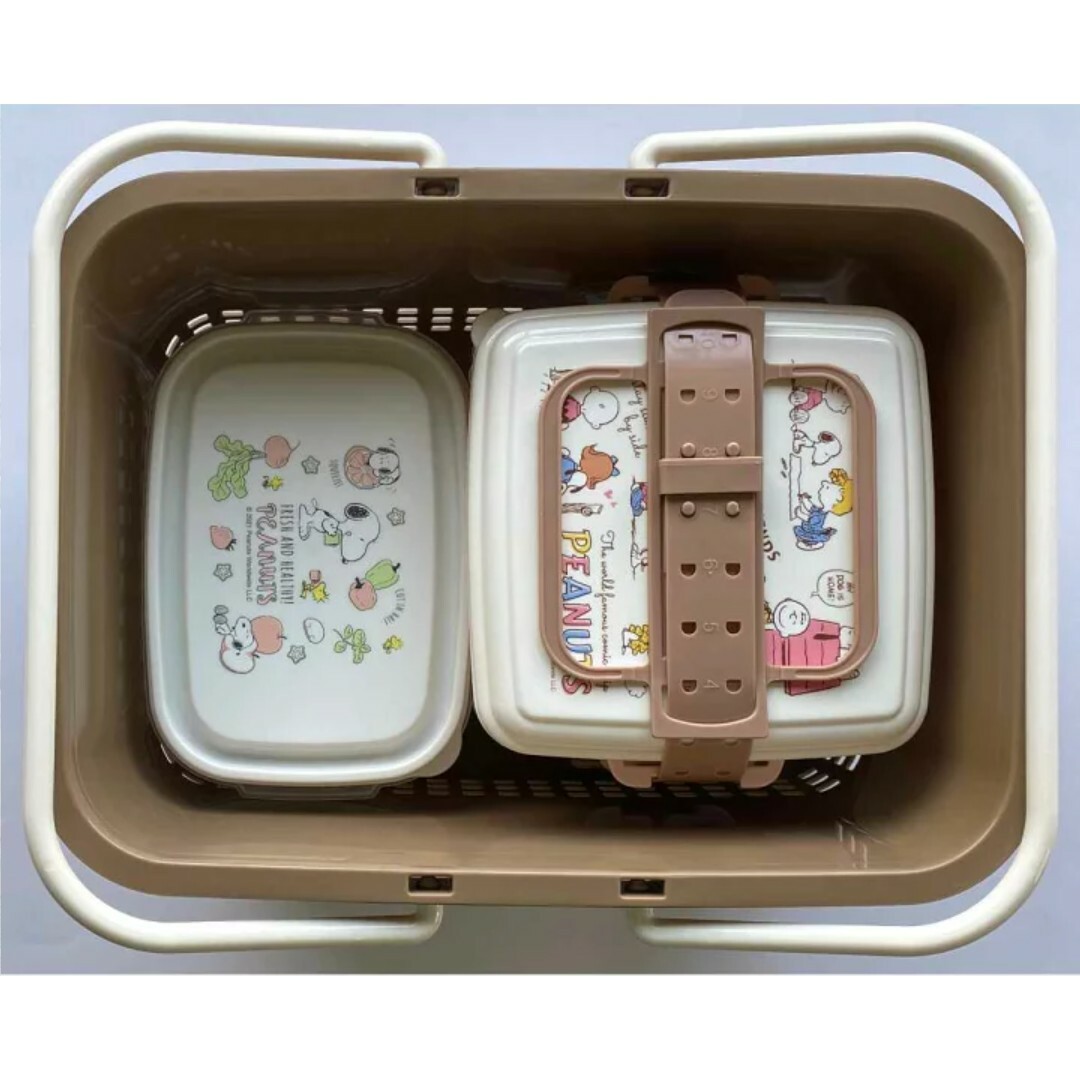 SNOOPY(スヌーピー)のスヌーピー　ピクニックセット インテリア/住まい/日用品のキッチン/食器(弁当用品)の商品写真