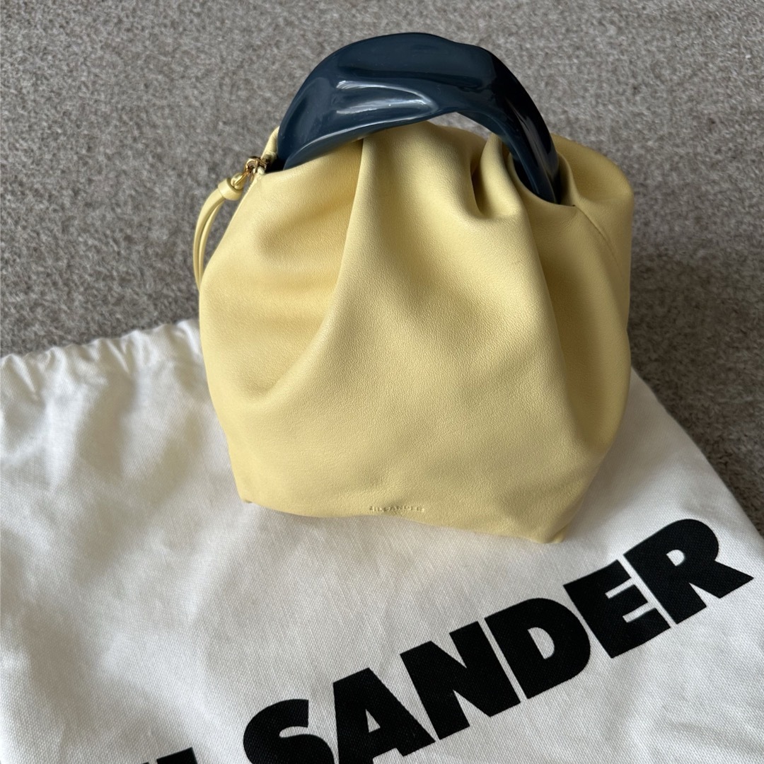 Jil Sander - ジルサンダー jil sander クラッシュハンドルバッグ ...