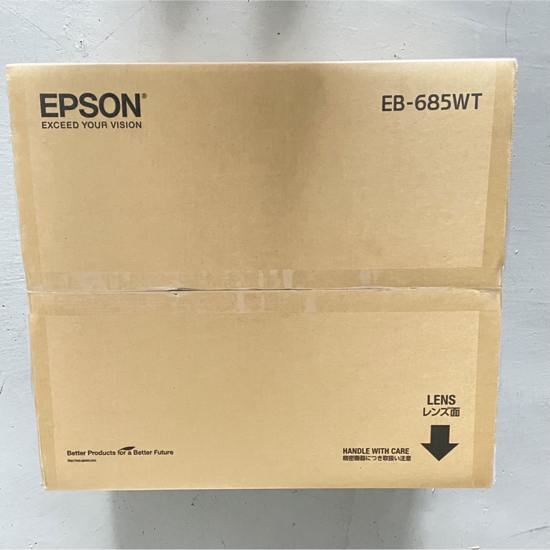 EPSON(エプソン)のEPSON ビジネスプロジェクター EB-685WT スマホ/家電/カメラのテレビ/映像機器(プロジェクター)の商品写真