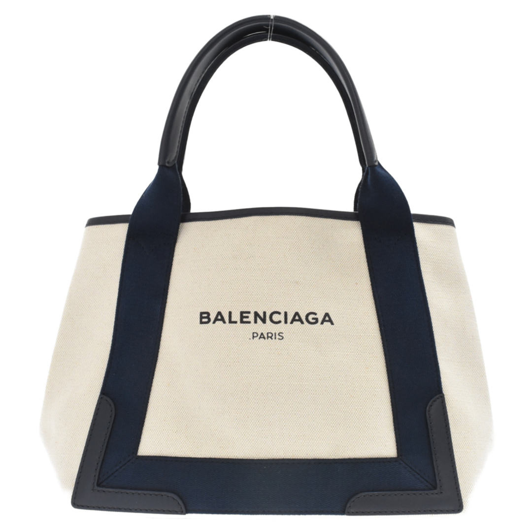 BALENCIAGA バレンシアガ　トートバッグ　ネイビーカバス　S 人気