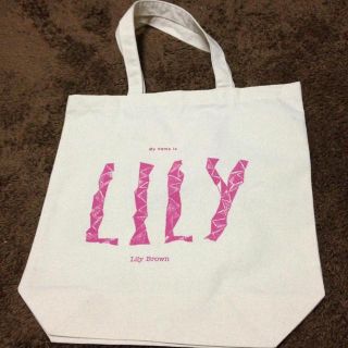 リリーブラウン(Lily Brown)のLily Brownキャンバストート♡(トートバッグ)