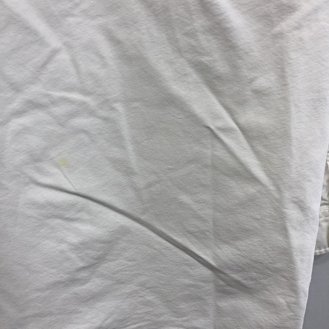 POLO RALPH LAUREN(ポロラルフローレン)のPolo by Ralph Lauren ポロバイラルフローレン ワイシャツ 長袖シャツ 大きいサイズ  アメカジ ホワイト (メンズ 2XB) 中古 古着 O9524 メンズのトップス(シャツ)の商品写真