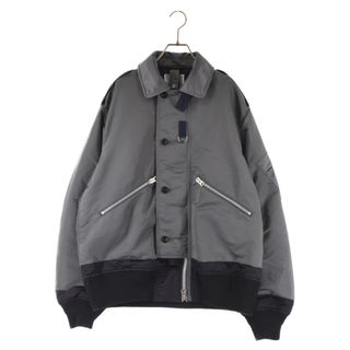 サカイ(sacai)のSacai サカイ 23AW Nylon Twill Blouson ナイロンツイルブルゾン ジャケット 23-03164M グレー(ブルゾン)