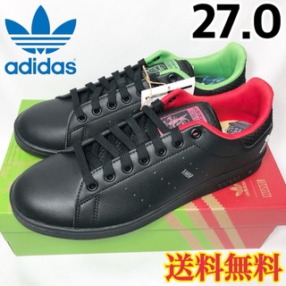アディダス(adidas)の【新品】アディダス スタンスミス ハルク スニーカー ブラック 27.0(スニーカー)