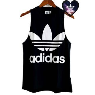 オリジナルス(Originals（adidas）)のアディダス ハイネック ビッグトレフォイル Tシャツ タンクトップ ジャージ(タンクトップ)