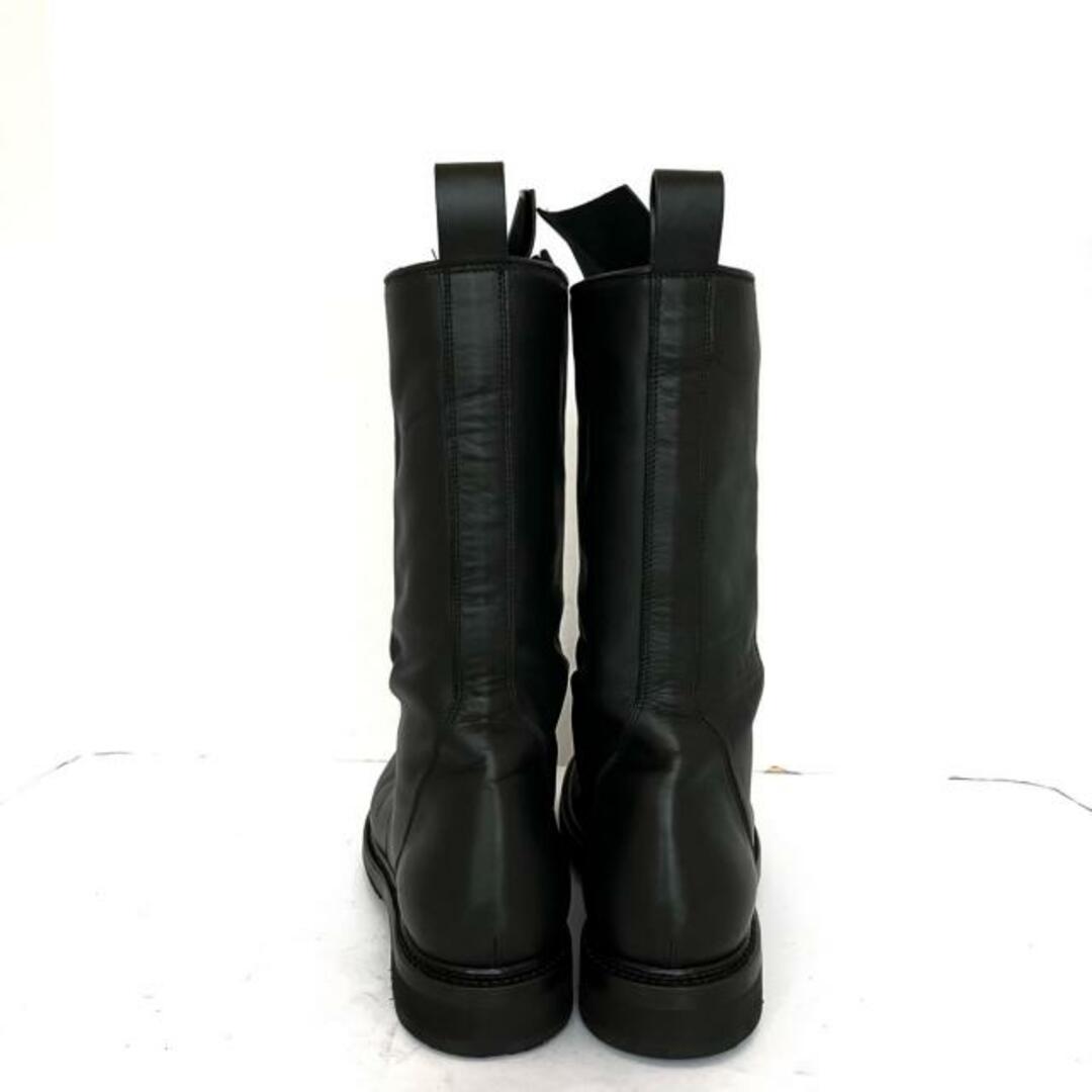 Rick Owens(リックオウエンス)のリックオウエンス ブーツ 39 1/2 - 黒 レディースの靴/シューズ(ブーツ)の商品写真