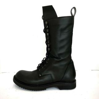 リックオウエンス(Rick Owens)のリックオウエンス ブーツ 39 1/2 - 黒(ブーツ)