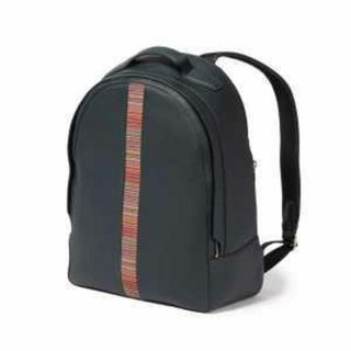 ポールスミス(Paul Smith)の【新品未使用】 Paul Smith ポールスミス メンズ バックパック リュック レザー BLACK M1A6596BMULTI 【GREEN】(その他)