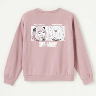 シマムラ(しまむら)のアーニャ　スパイファミリー　トレーナー　140cm(Tシャツ/カットソー)