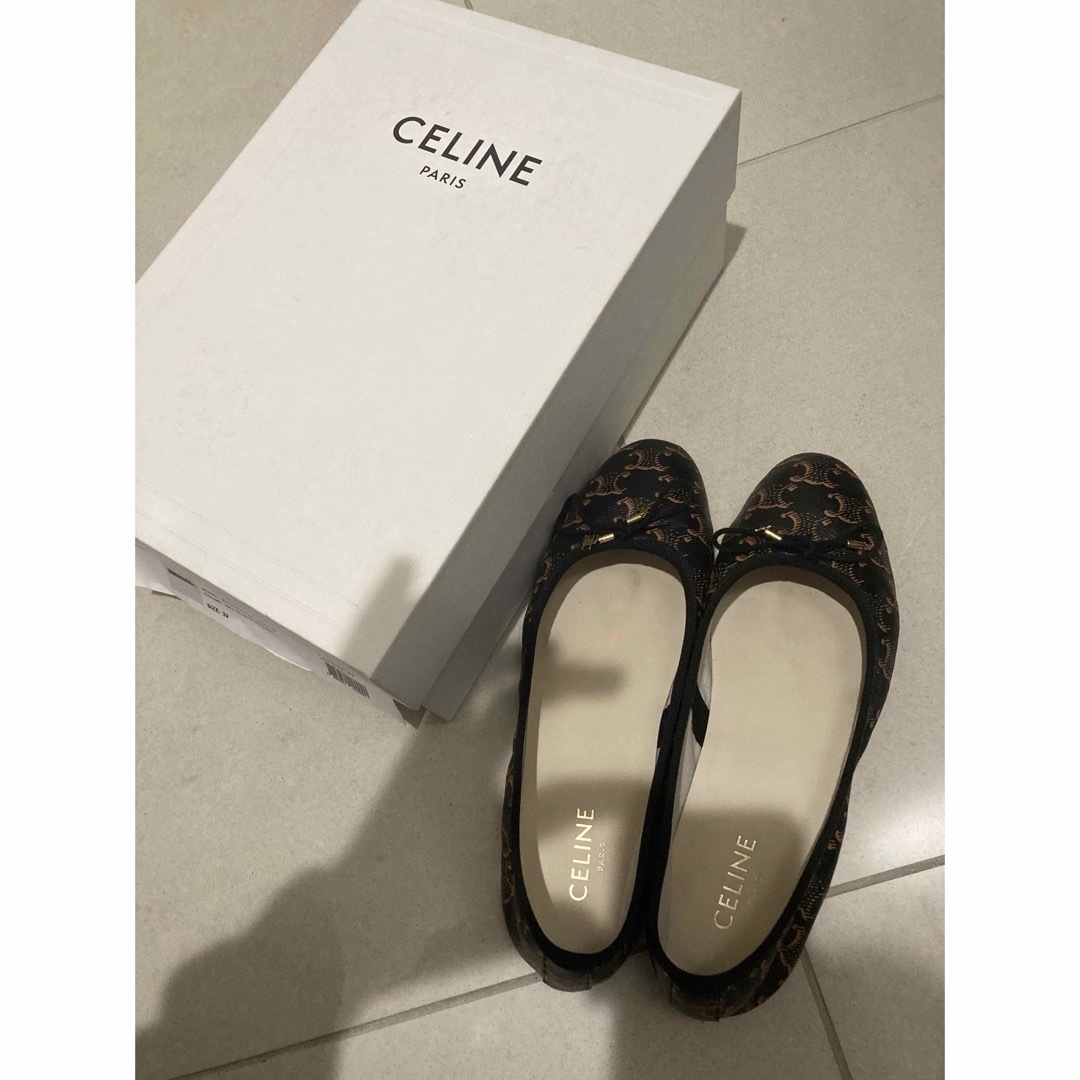 celine - 美品 CELINE パンプス 箱 保存袋 ケアカード付きの通販 by