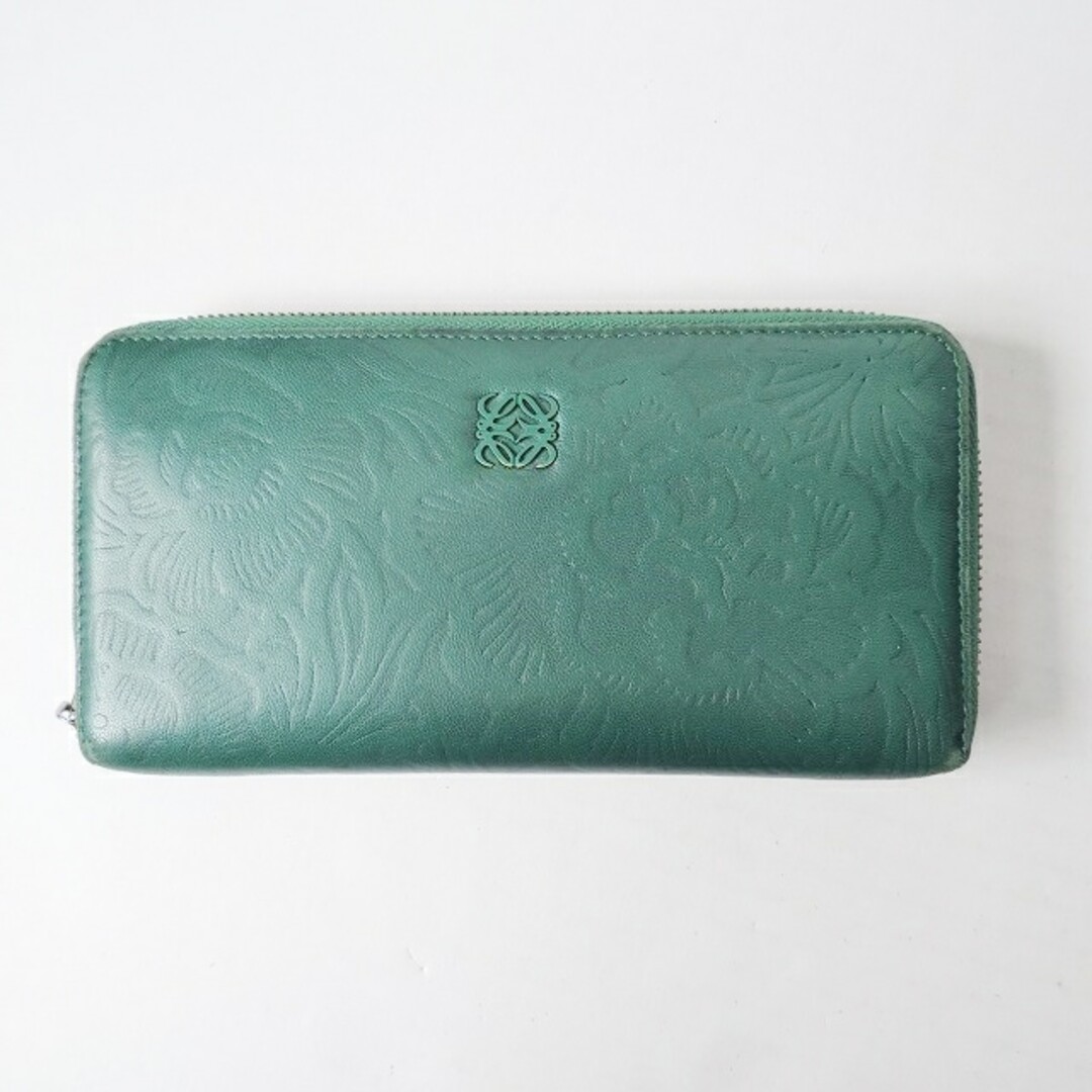LOEWE - LOEWE(ロエベ) 長財布 - ダークグリーンの通販 by ブラン