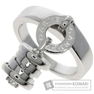 ブルガリ(BVLGARI)のBVLGARI B-zero1 ビーゼロワン エレメント ダイヤモンド リング・指輪 K18WG レディース(リング(指輪))