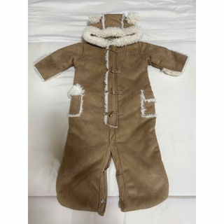 ベビーギャップ(babyGAP)の美品　baby GAP ベビーギャップ　ジャンプスーツ　コート　冬服　70サイズ(カバーオール)