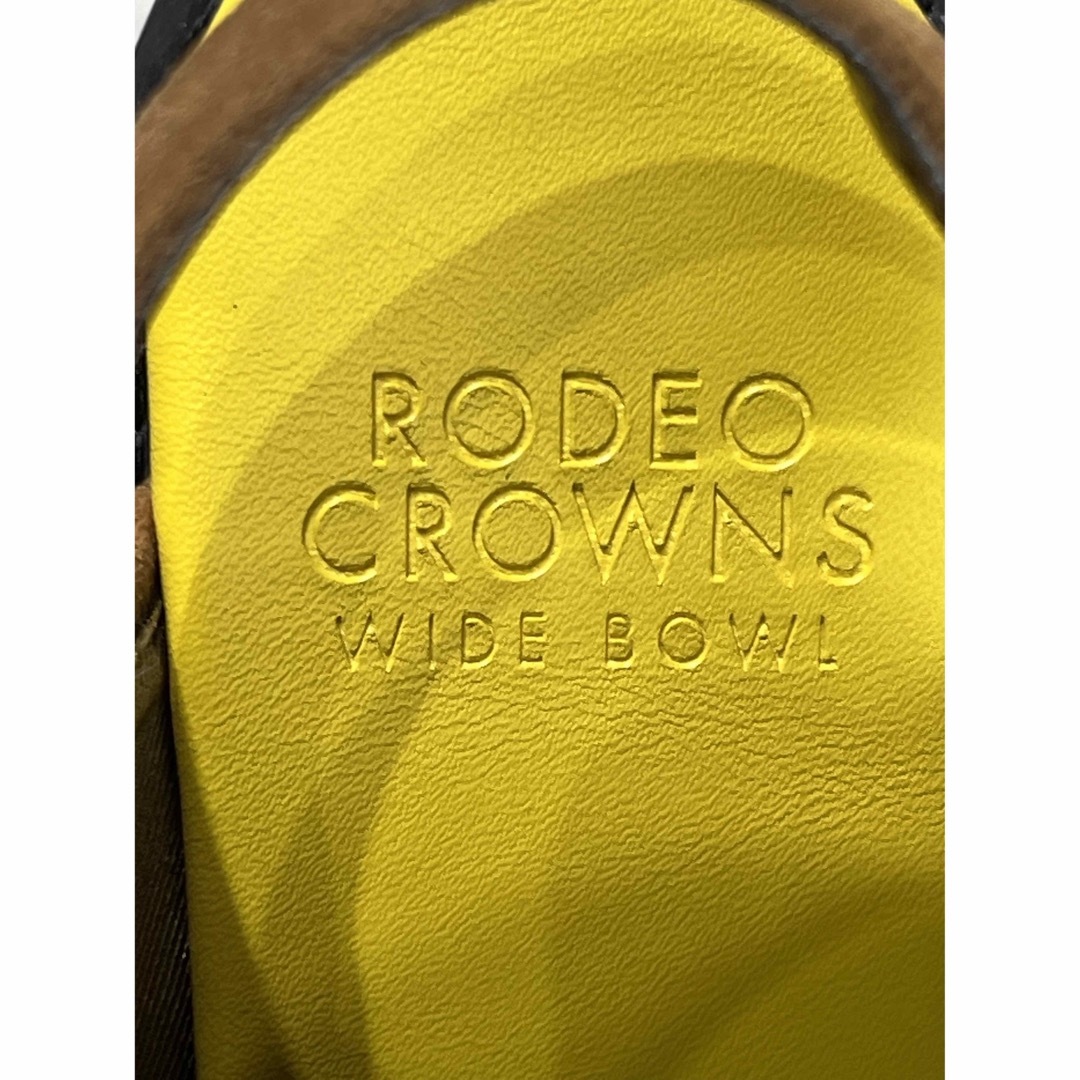 RODEO CROWNS WIDE BOWL(ロデオクラウンズワイドボウル)のR1409  RODEO CROWNSロデオクラウンズ ワイドボウル厚底サンダル レディースの靴/シューズ(サンダル)の商品写真