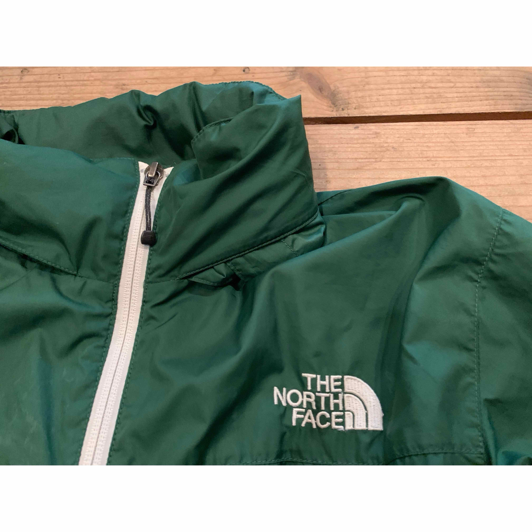 the North face  ザ ノースフェイス パーカー緑 Mサイズ