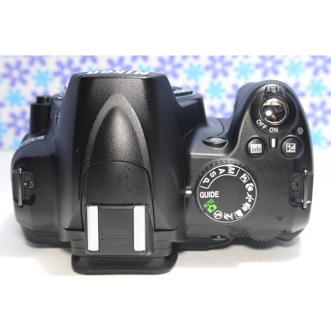 極美品★Nikon D3000 ダブルズームキット★手振れ補正★高画質★