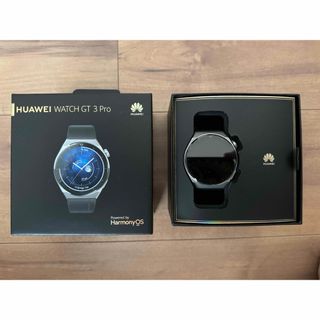 ファーウェイ(HUAWEI)の【本体・美品】HUAWEI WATCH GT 3 Pro 46mm(腕時計(デジタル))