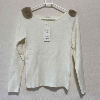 プロポーションボディドレッシング(PROPORTION BODY DRESSING)のプロポーションボディドレッシング　ファー付きニット(ニット/セーター)