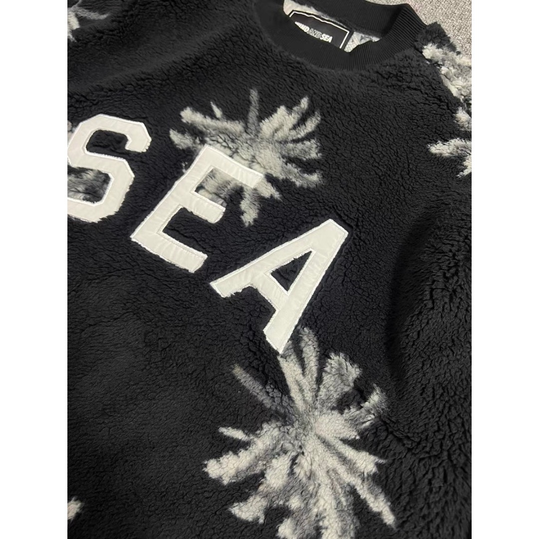 WIND AND SEA - WIND AND SEA Palm Tree Pattern Fleece Crの通販 by