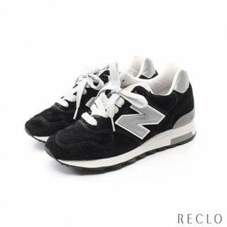 ニューバランス(New Balance)の スニーカー スエード ブラック グレー(スニーカー)