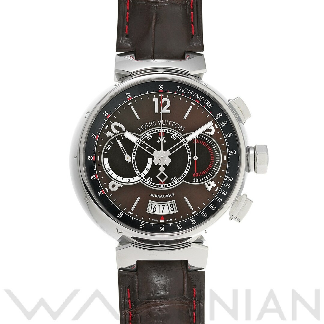ルイ ヴィトン LOUIS VUITTON Q102A0 ブラウン /ブラック メンズ 腕時計