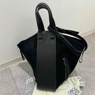 銀座店 LOEWE ウォレットパッチ トートバッグ メンズ 91271