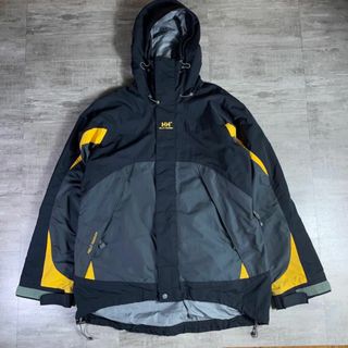 ハリーハンセン　HELLY HANSEN スノーボードウエア　上下セット　黒