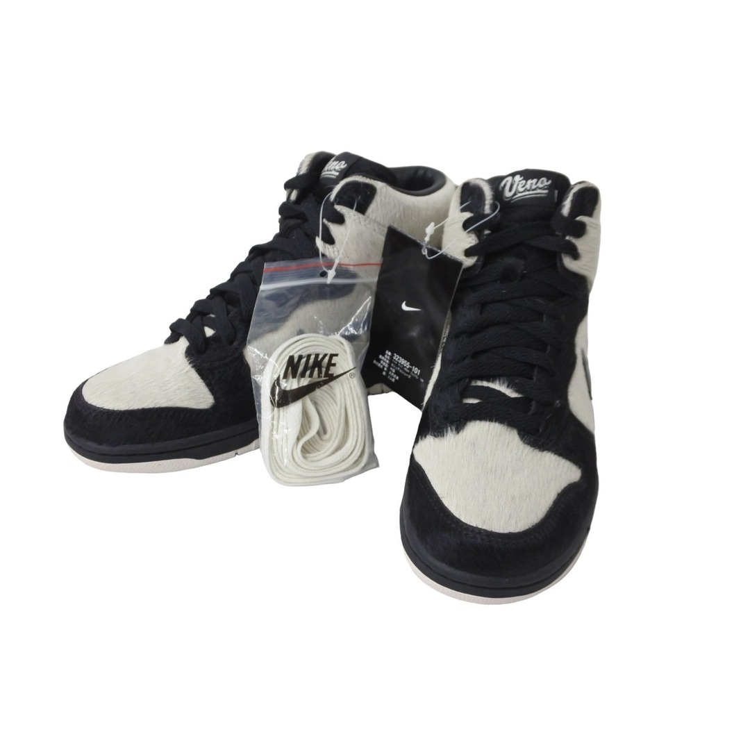 NIKE(ナイキ)の新品同様 NIKE ナイキ スニーカー DUNK HIGH PREMIUM UENO-PANDA ダンク ハイ 上野 パンダ 2008 24CM 323955-101 中古 56595 レディースの靴/シューズ(ブーツ)の商品写真