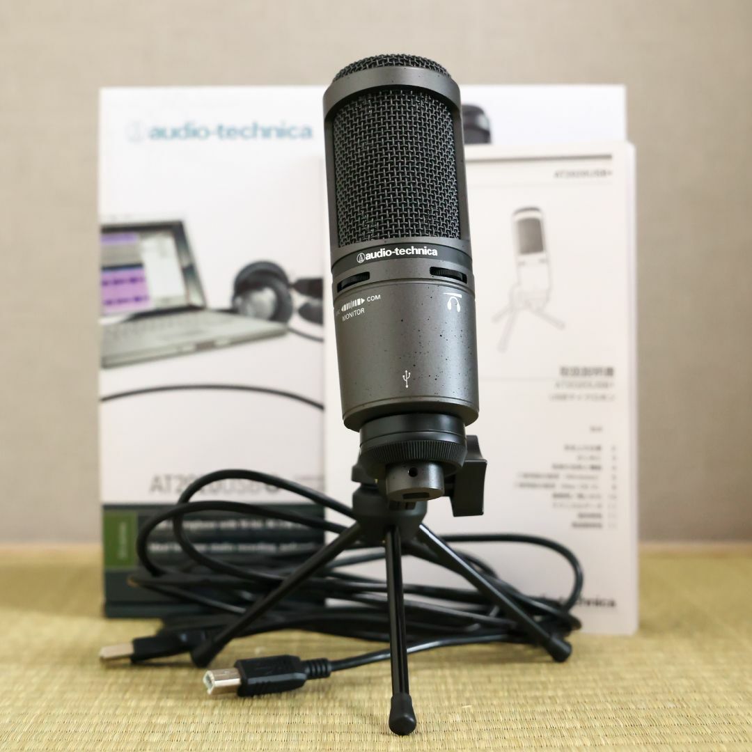 audio-technica(オーディオテクニカ)のAT2020USB+ 楽器のレコーディング/PA機器(マイク)の商品写真